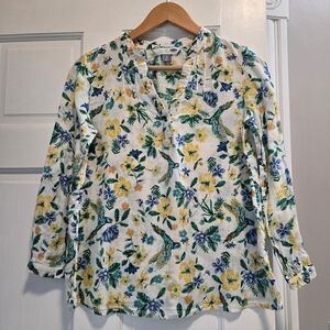 Linen And Cotton Top